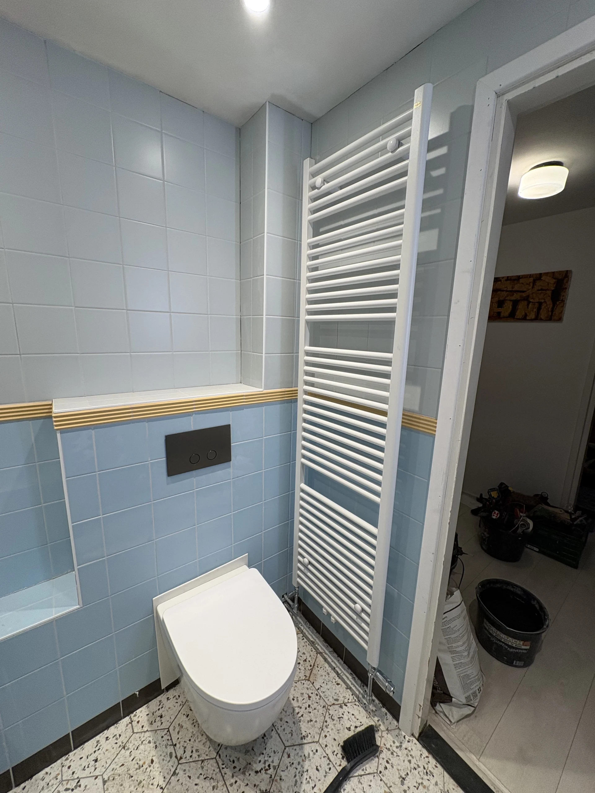 Badkamer renovatie gereed