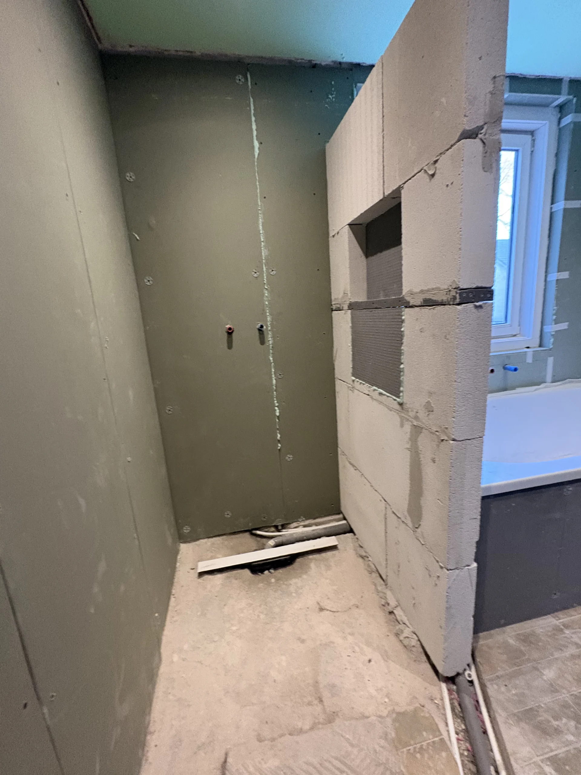 Badkamer renovatie gereed